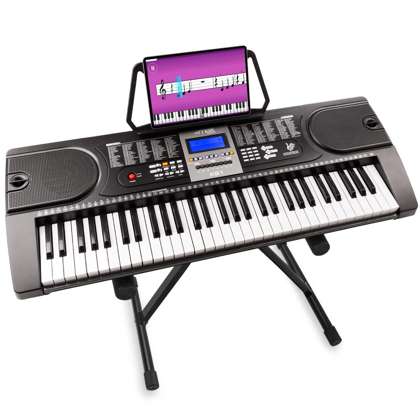 Max KB1 Kit Clavier Electronique avec Stand