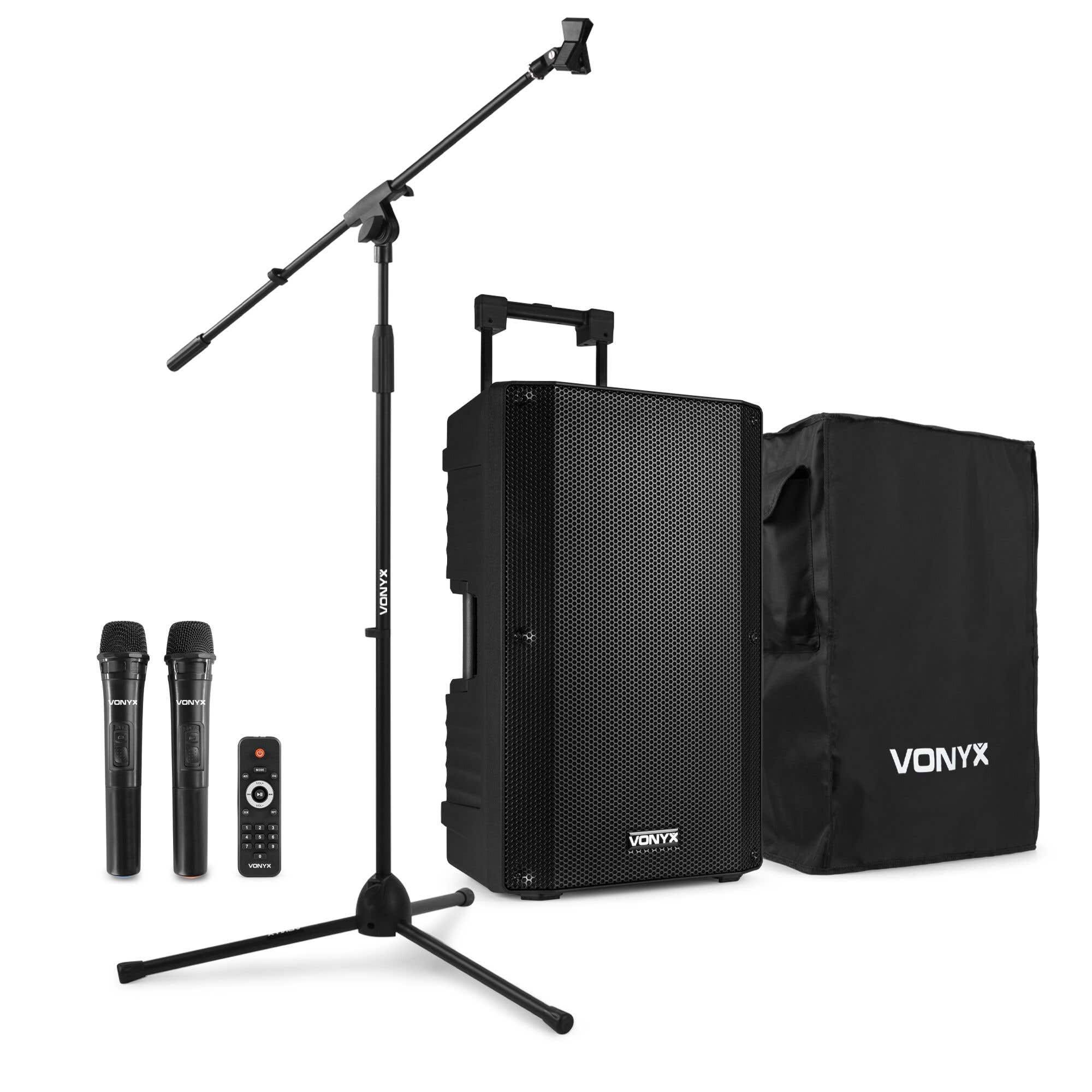 Vonyx VSA700 - Enceinte Sono Portable 15
