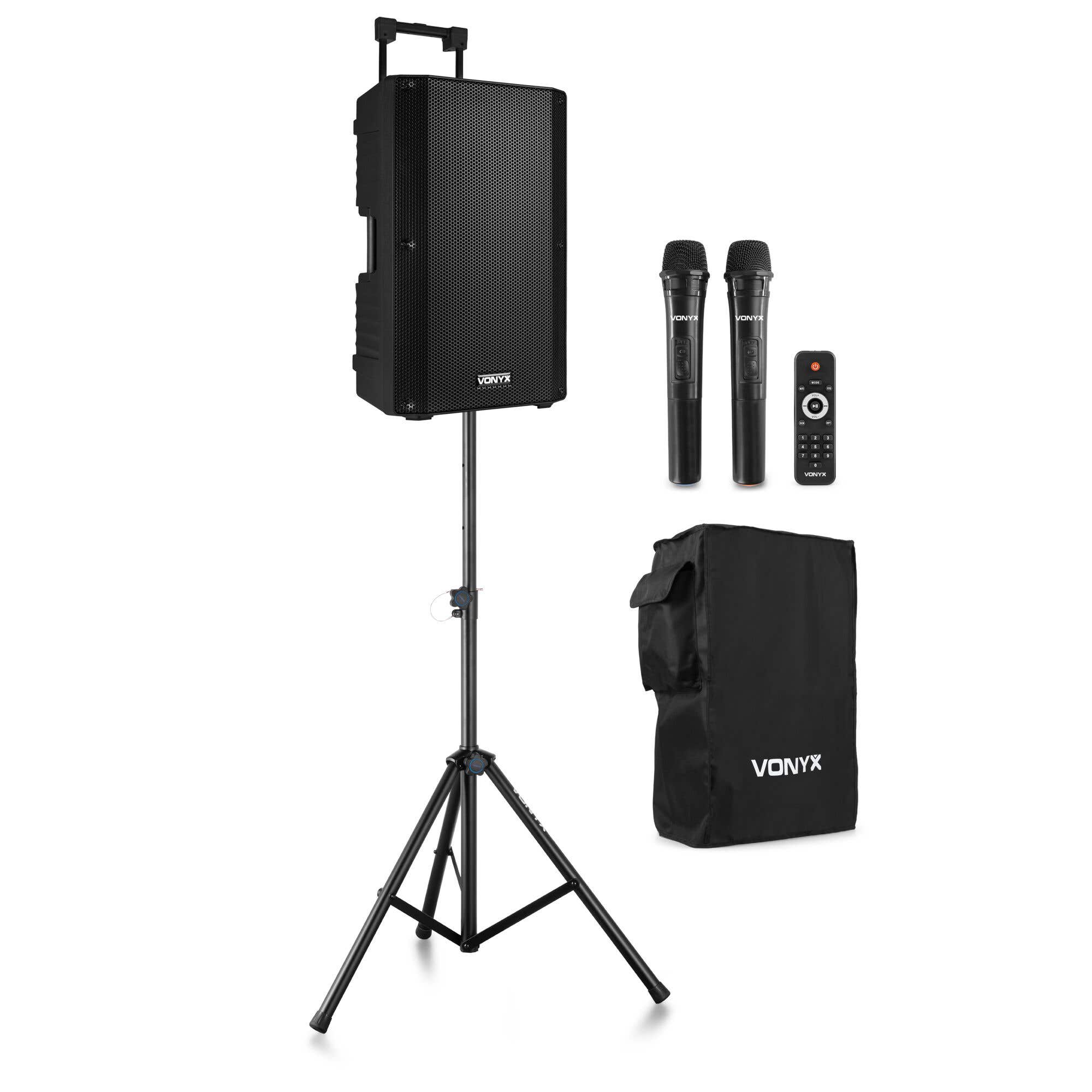 Vonyx VSA700 - Enceinte Sono Portable 15