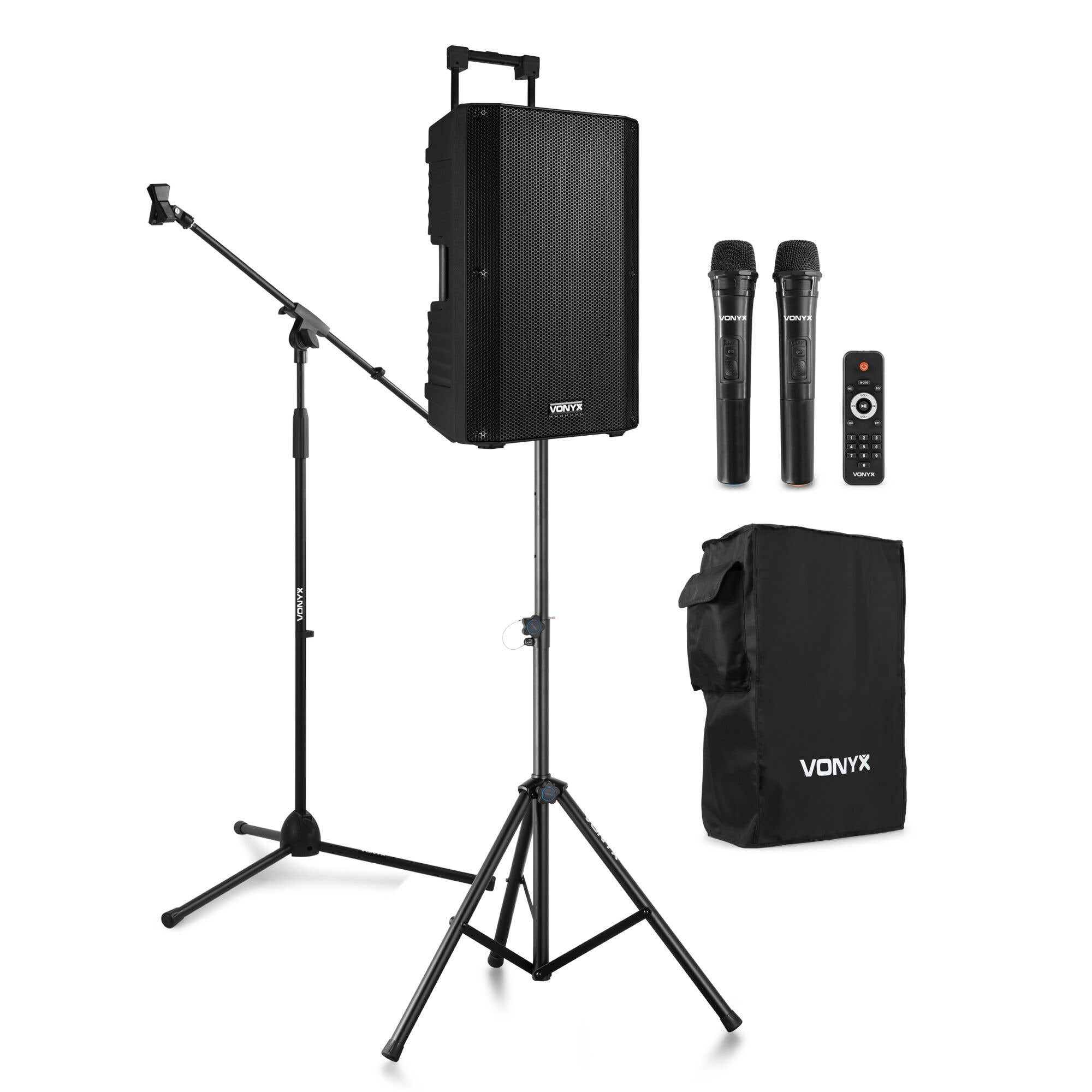 Vonyx VSA700 - Enceinte Sono Portable 15
