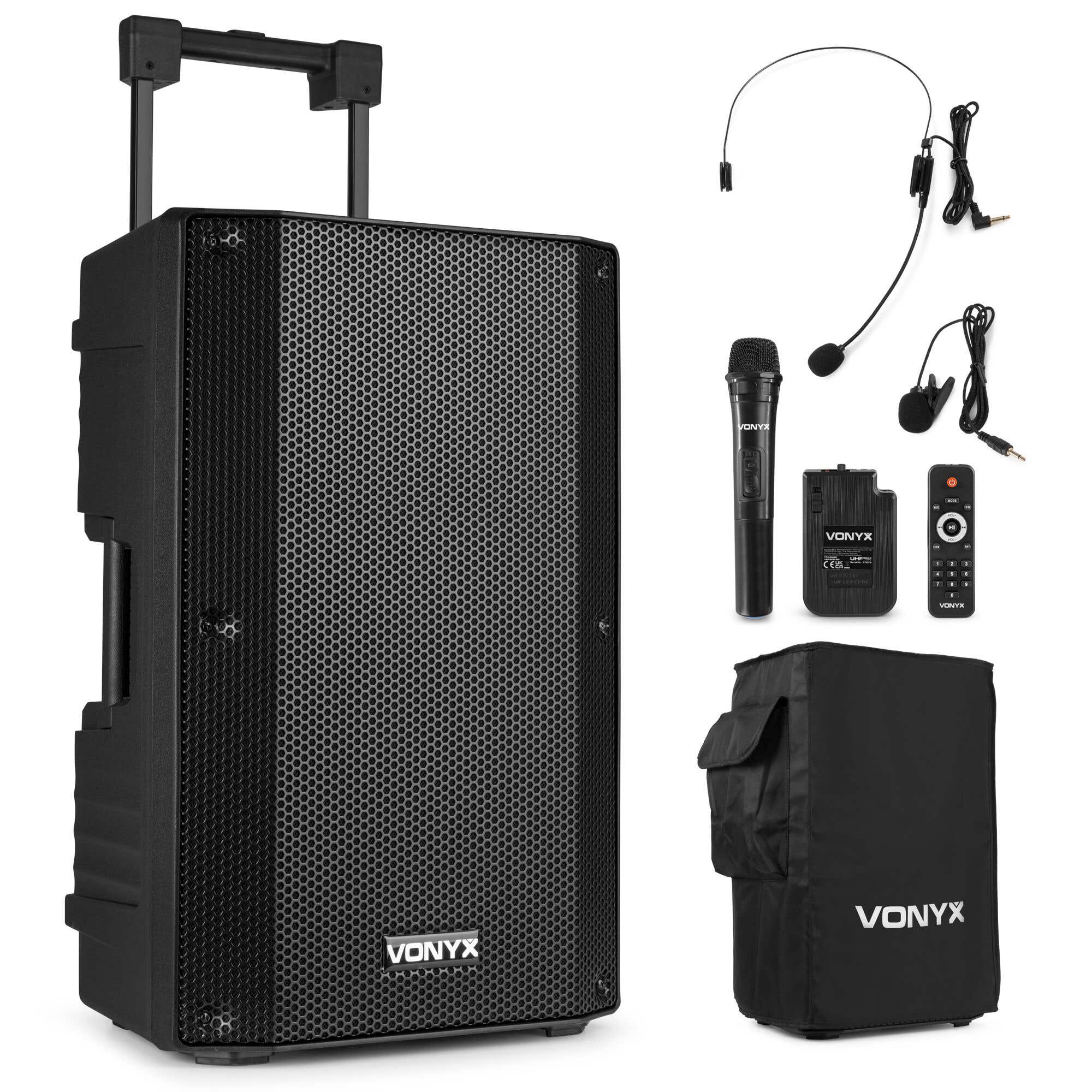Vonyx VSA500-BP - Enceinte Sono Portable 12