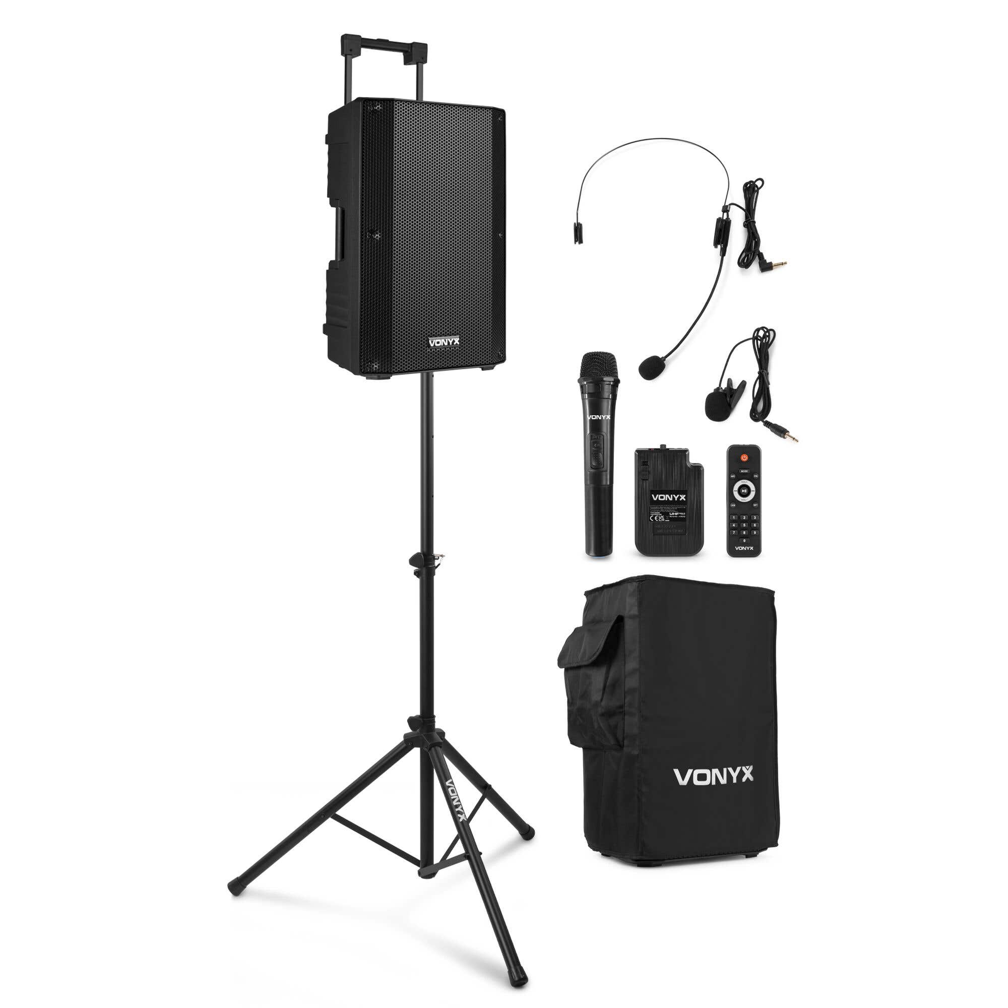 Vonyx VSA500-BP - Enceinte Sono Portable 12