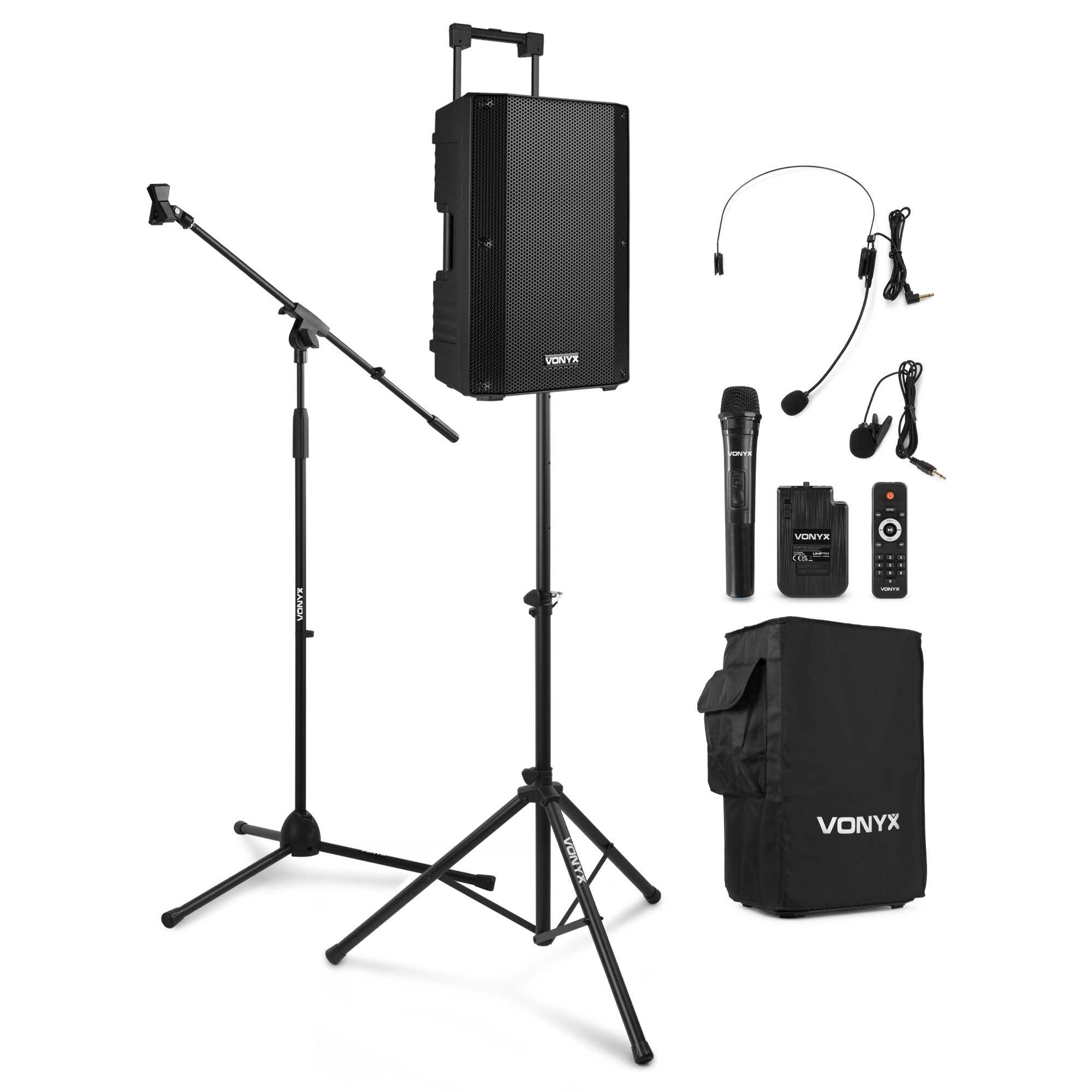 Vonyx VSA500-BP - Enceinte Sono Portable 12