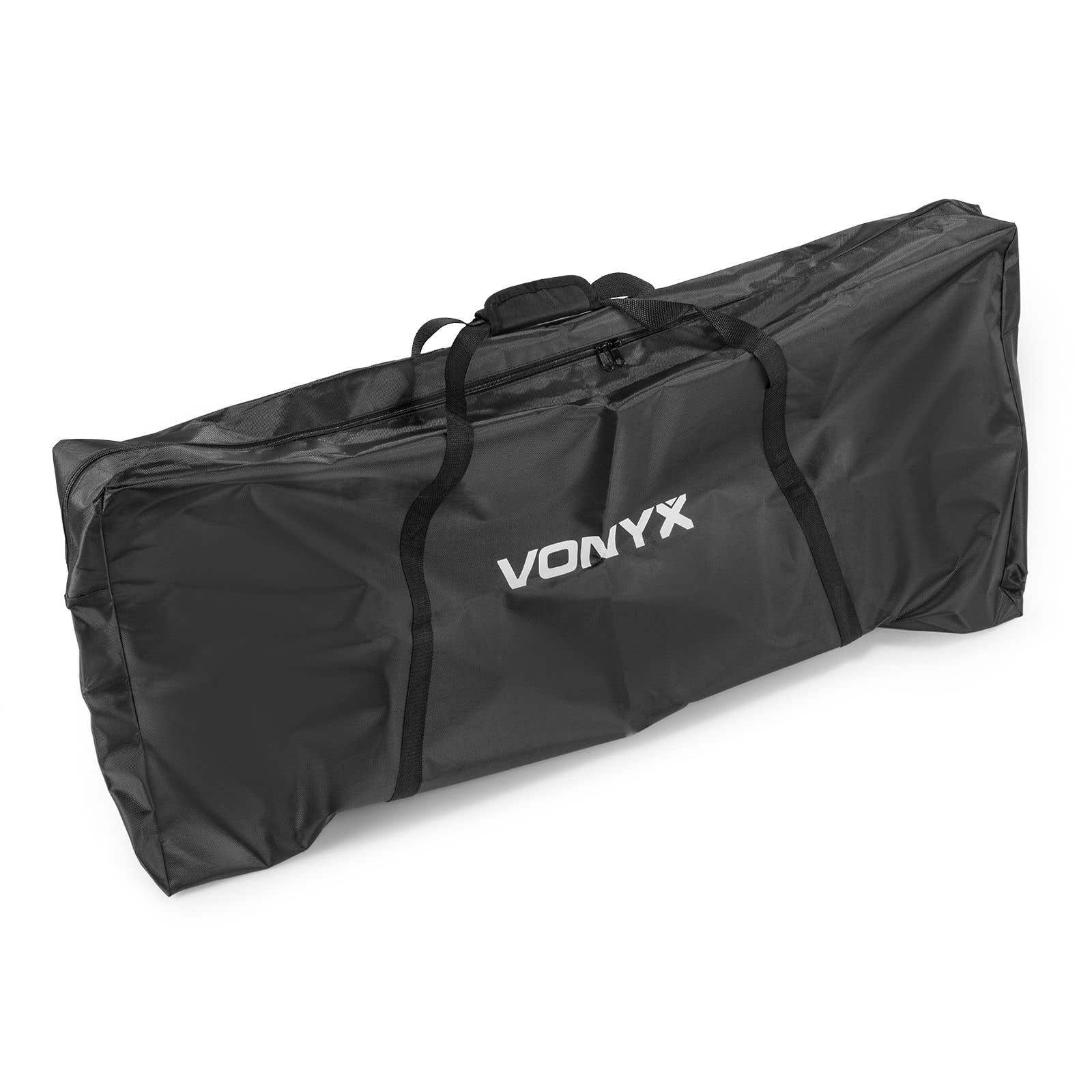  Vonyx DB1 - Sac pour Support de Régie, 7 x 100 x 50 cm - Noir