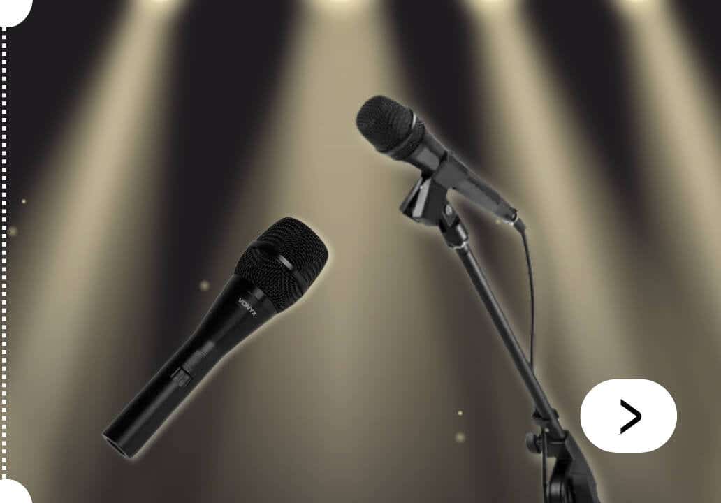 Micros pour Chanter