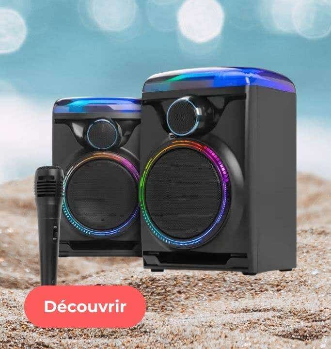 Enceintes de Karaoké