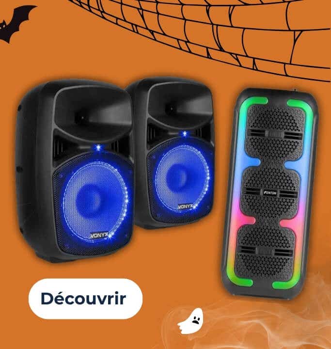 Enceintes de soirée
