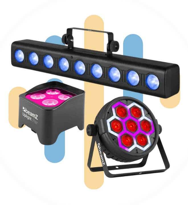 Projecteur LED puissants pour éclairage de scène ou soirée