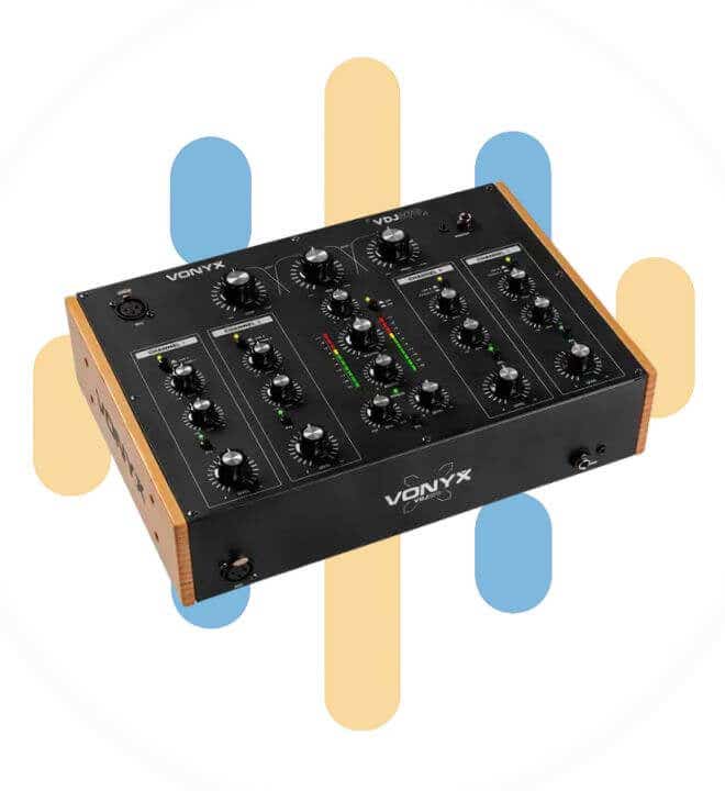 Console de mixage DJ avec effets intégrés pas chère
